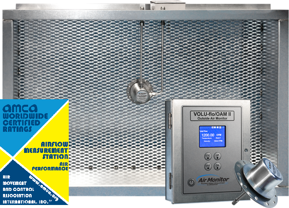 air-monitor-volu-flo-outside-air-station-laboratory-and-biosafety-systems. Air Monitor VOLU-flo outside air monitoring station with mesh housing